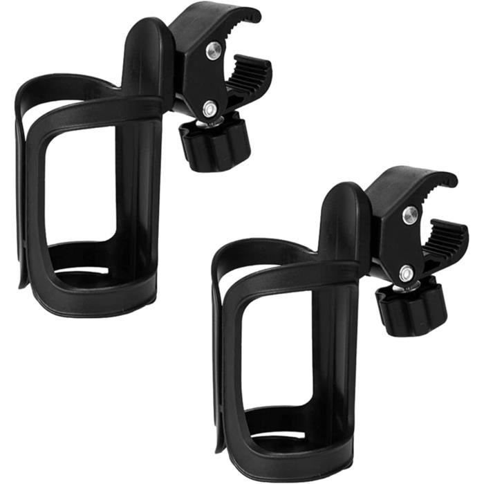 Porte-Bouteille Vélo Réglable 360° – Compatible 75-95mm, Rotation Totale Pour Vélo, Vélo Électrique, Motos Et Poussettes