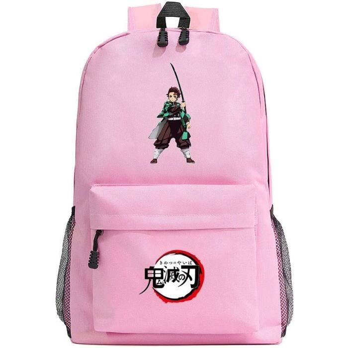 Sac à Dos Anime Demon Slayer Kimetsu No Yaiba - Cartable Ordinateur Portable Cosplay Roffatide