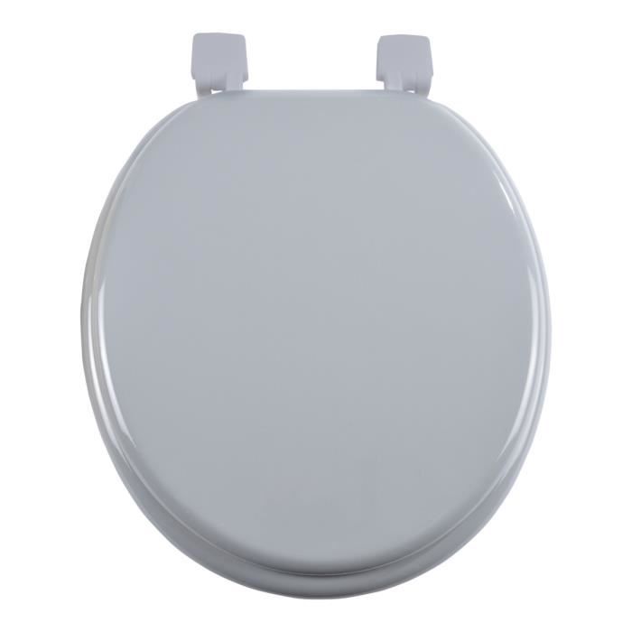 Abattant WC gris clair Cdiscount Bricolage
