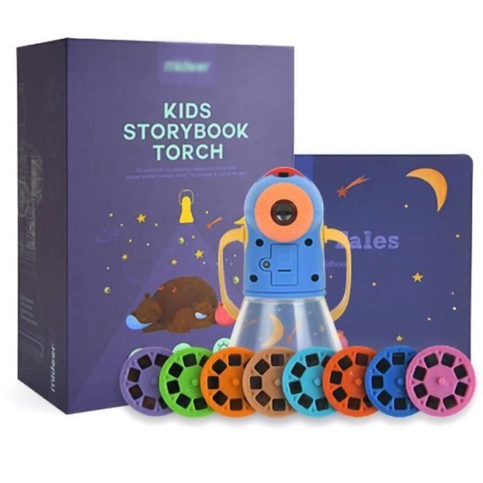 Projecteur Portable Ciel Goudronne Sommeil Lumiere Torche Jouets Contes Livre D Histoire Ensemble Bebe Mini Theatre Cdiscount Puericulture Eveil Bebe