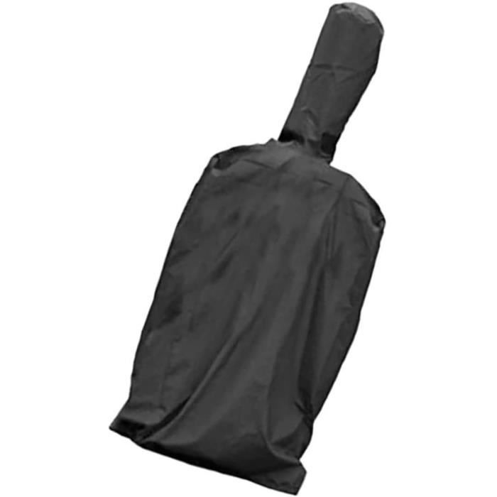 Cozze® Housse de Protection pour Four à Pizza 17 – Compatible E300 et série 500 (E500/G-500/Plancha 500) – Oxford 600D, PVC, UV, Noir