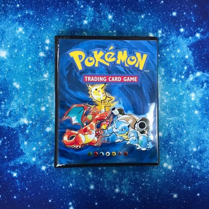 Portfolio Pokémon Classeur Cartes Rangement Lune Soleil 240