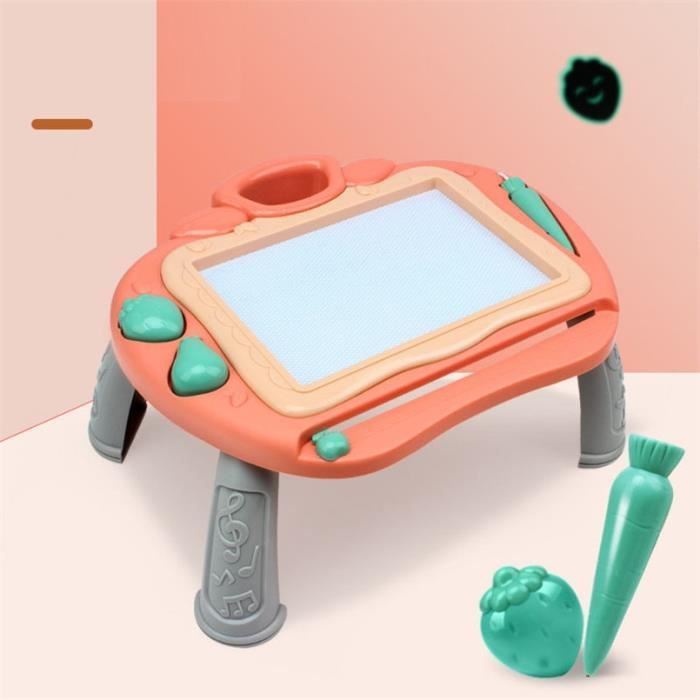 Coloriage Enfant 36 17cm Magnetique Planche A Dessin Bureau Jouets Pour Filles Garcons Croquis Pad Doodle Ecriture Type Orange Achat Vente Jeu De Coloriage Dessin Pochoir Cdiscount