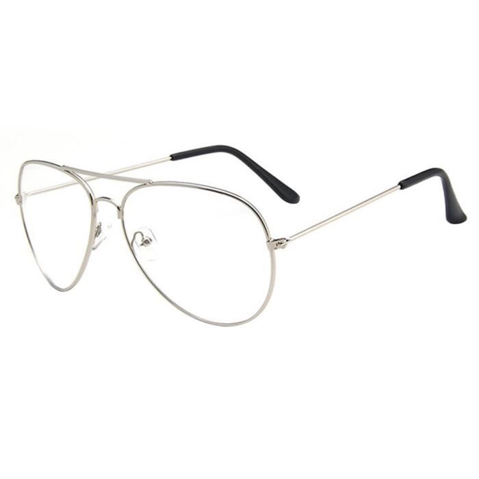 NEW VISION Lunettes De Lecture Style Pilote Monture Métal Rétro - NV5728 Homme Femme