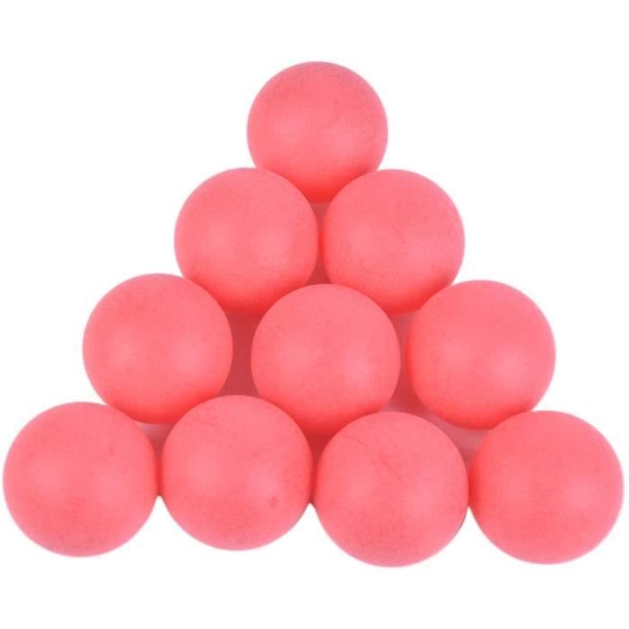 Lot de 50 balles de pingpong colorées de rechange pour