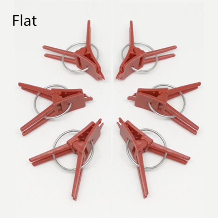 Lot De 200 Clips De Support Réutilisables Pour Plantes De Jardin