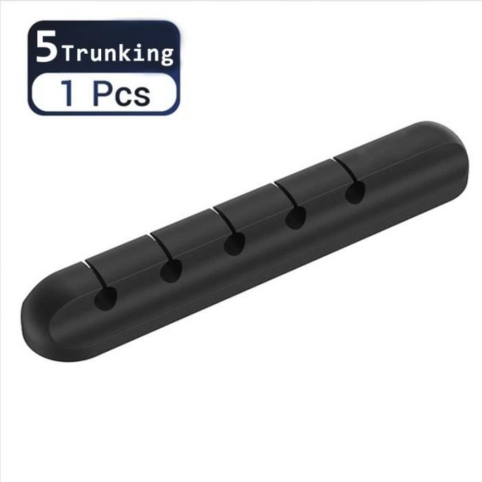 WATIIFUFU 6 Pièces Enrouleurs Pivotants Pour Câbles - Organisateur De Table USB, Voyage Et Bureau (Bleu)