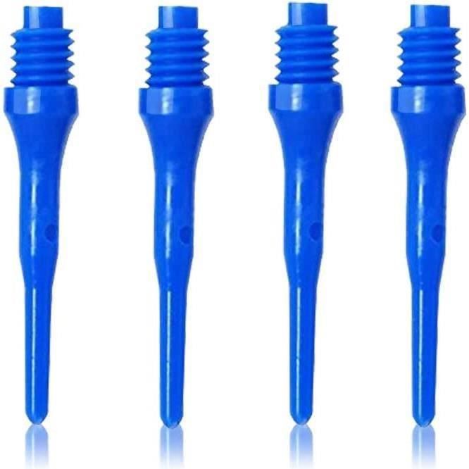 Lot De 100 Pointes Souples Plastique 2BA MageRabbit – Idéales Pour Fléchettes Soft Tip Entraînement & Loisir