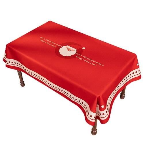 NMDCDH Nappe De Ménage Nappe Ronde Nappe De Table Basse Nappe De Lin En