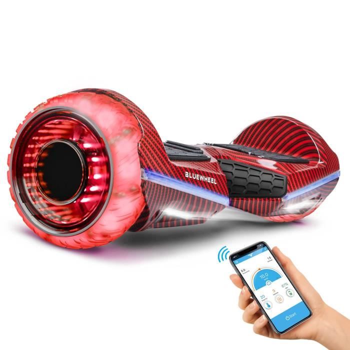 Hoverboard HX360 de 6 5 Pouces Marque de qualite Allemande Pneus a LED Infinity App Mode securite Enfants Haut parleur Cdiscount Auto