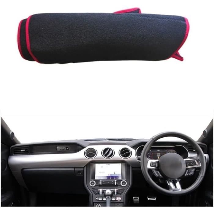 Teppich Dashmat Für Ford Mustang 2015-2019 - Armaturenbrett Abdeckung Schwarz