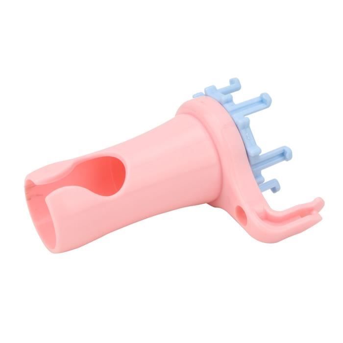 Bobine à Tricoter Double Tête En Plastique - Outil DIY Léger Pour Bracelets, écharpes, Accessoires - Tissage Manuel Facile