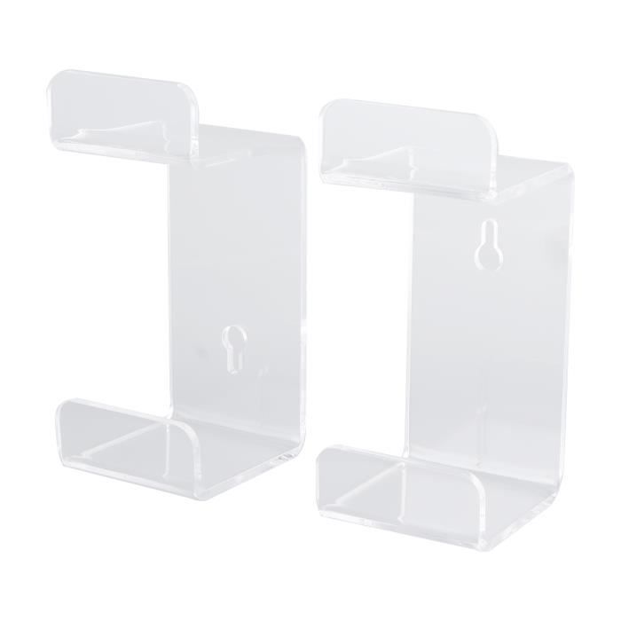 Support Manette Casque Xbox Support Manette Double Couche Acrylique Pour PS5 Xbox Et Casque - Transparent Design Transparent Moderne