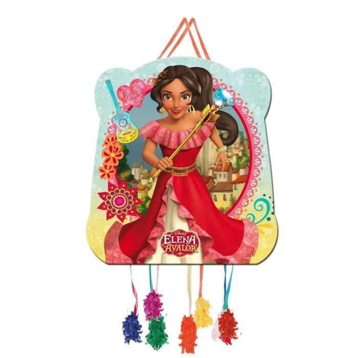 Pinata Disney Elena D Avalor A Ficelles 28 X 33 Cm Anniversaire Fete Enfants Cdiscount Maison