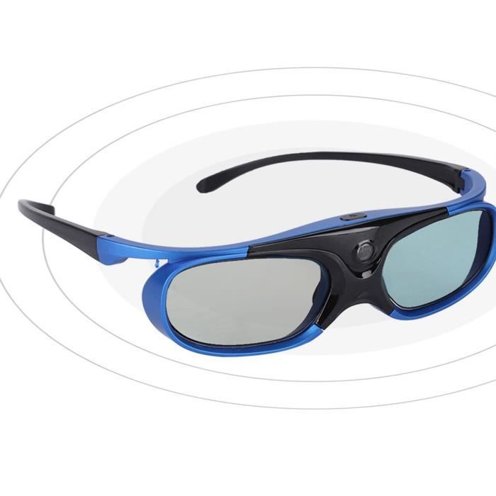 Duokon lunettes 3D à obturateur actif Lunettes 3D Rf, Lunettes 3D Optoma, Lunettes 3D DLP Link, Lunettes 3D son videoprojecteur