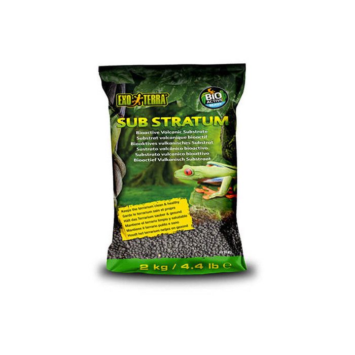 Comparer les prix de Substrat Volcanique Bioactif Pour Terrarium Sub Stratum 2kg - Exo Terra