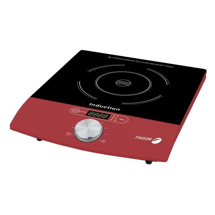 FAGOR 1831 Plaque de cuisson posable à induction – Rouge - Cdiscount  Electroménager