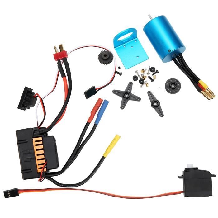 Combo Moteur Brushless Himoto 540 13.5T + Régulateur 120A - Neuf Sous Blister