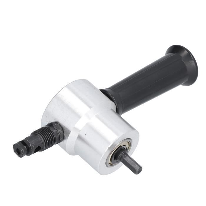 Grignoteuse Tôle Uadme - Double Tête 360° - Pour Plaque Métal Jusqu'à 1.8mm - Alliage Aluminium