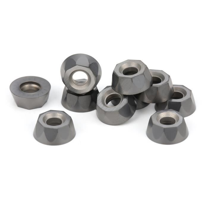 Insert Tournage Carbure DCMT11T304 LF6018 - Haute Précision Pour Usinage Acier, Fonte - Lot De 10