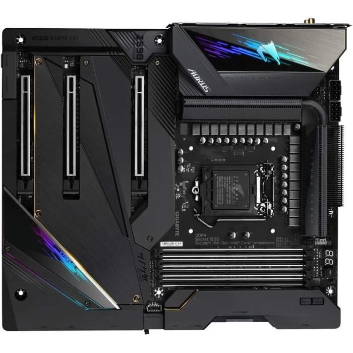 Carte Mère Gigabyte B550 AORUS ELITE AX V2 ATX AM4 DDR4 USB3.2 M.2 DP