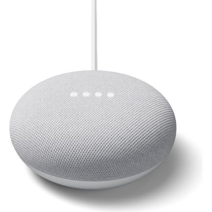 Assistant Vocal Google Nest Mini – Enceinte Intelligente, Commande Vocale, Multi-plateforme - vue 3