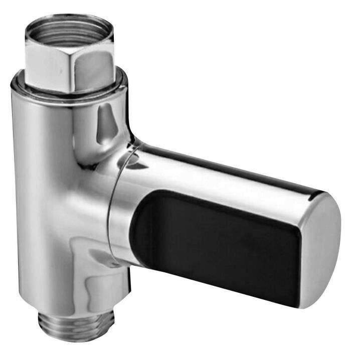 Thermomètre De Douche LED Auto-alimenté - Affichage Numérique - Sans Pile - Température Précise De L’eau - Pour Bébé Et Famille