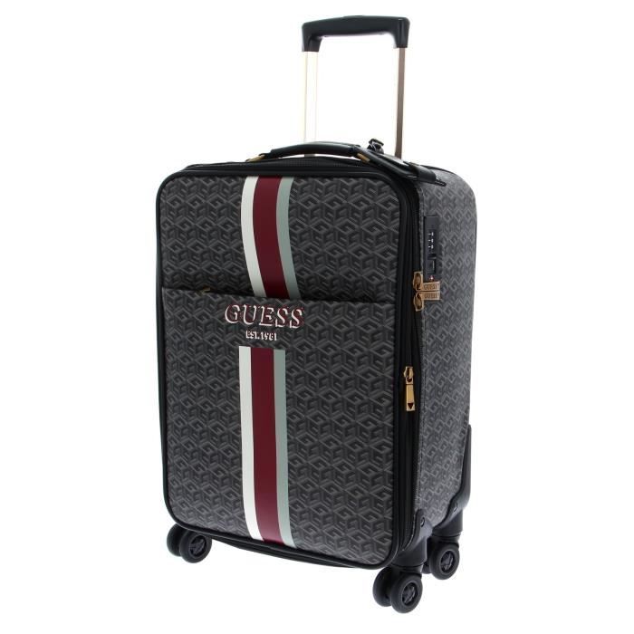 GUESS Vikky Travel 18 IN 8-Wheeler Expandable S Charcoal Logo [203590] - valise valise ou bagage vendu seul