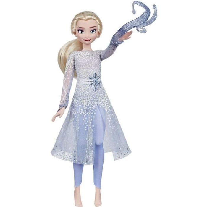 Disney La Reine Des Neiges 2 Poupee Princesse Disney Elsa Electronique 27 Cm Cdiscount Jeux Jouets
