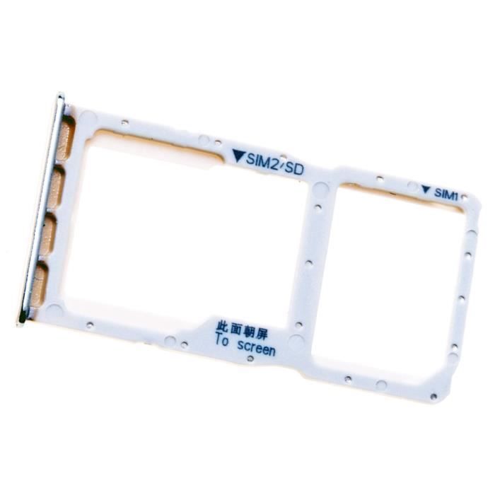 Huawei P30 Lite MAR L21 Tiroir Carte SIM et Support Micro SD Piece de Remplacement Original