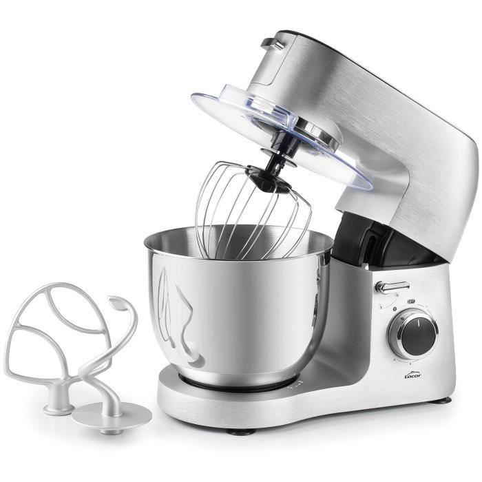 Lacor robot de cuisine Complet 1500W 240V RVS silver 4-piece - Lacor