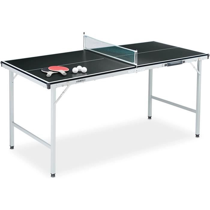 Table De Tenni Ping-Pong Pliable Filet Raquettes 3 Balles 70 X - Cdiscount  Sport