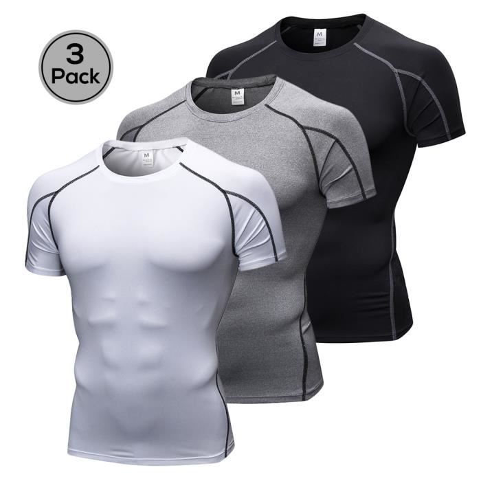 EvoShield Brassard de Compression à Manches Courtes pour