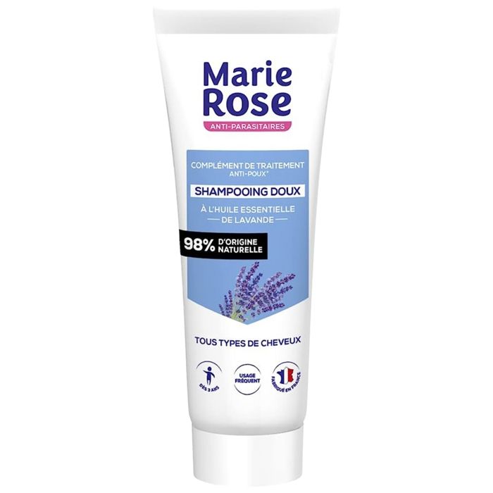 Marie Rose Shampooing A La Lavande Doux Complement Anti Poux 250ml Cdiscount Puericulture Eveil Bebe