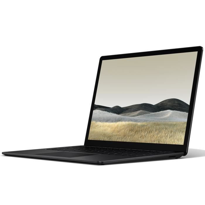 Vente PC Portable Microsoft Surface Laptop 3 13.5" - Noir (QXS-00027) - Intel Core i7-1065G7 16 Go SSD 512 Go 13.5" LED Tactile Wi-Fi AX/Bluetooth pas cher