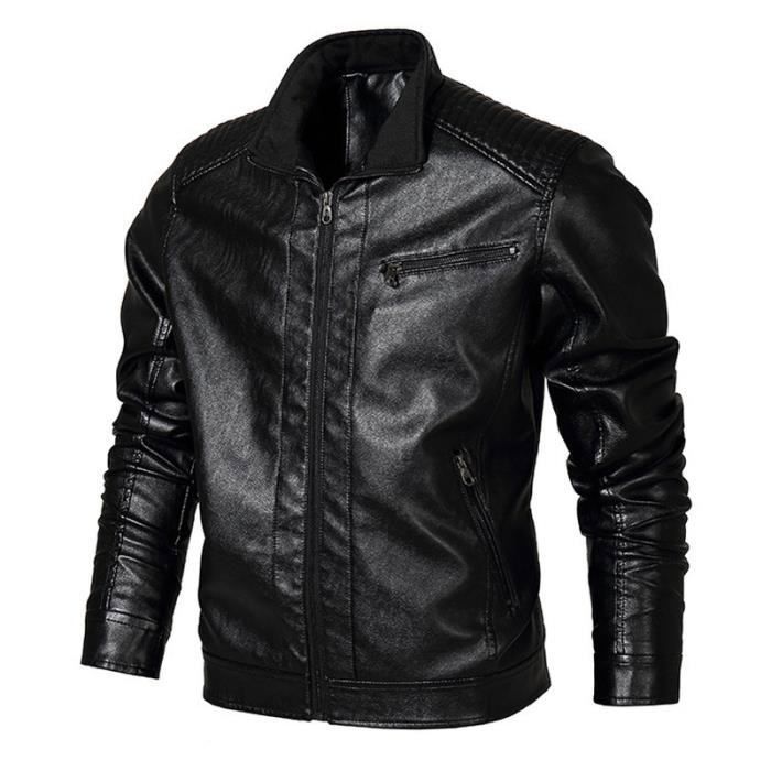 Blouson cuir marque shop