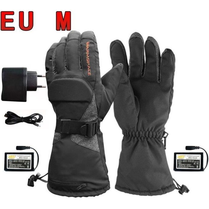 Gants Chauffants USB Pour Outdoor - 3 Niveaux De Chaleur - Imperméables & Tactiles - Pour Vélo, Moto, Randonnée