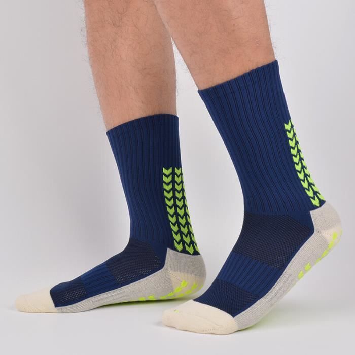 4 Paires Chaussettes De Football Antidérapantes - Tailles 38-45, Unisexe - Semelle Silicone, Coton Respirant - Pour Sport, Yoga, Maison