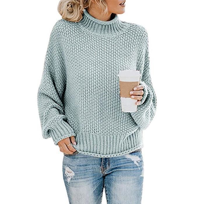 Pull col roulé femme chaud deals
