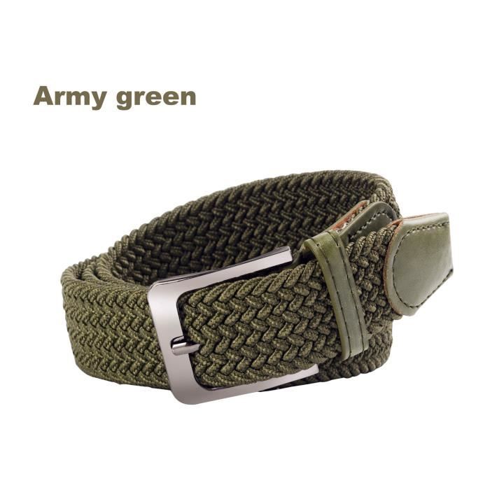 Elastique ceinture et bretelle 30 mm couleur vert bonne élasticité allongement +110% largeur 30