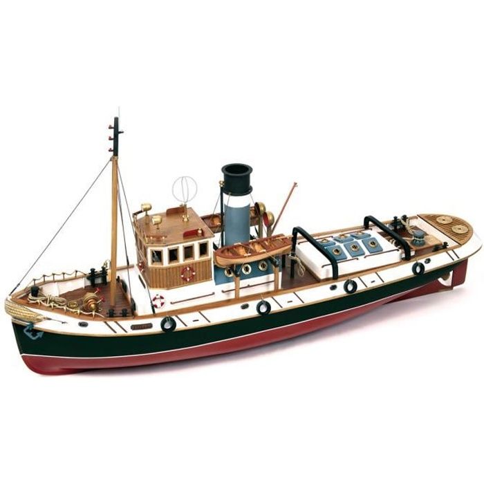 Maquette de bateau en bois - OC CRE - Ulises - Echelle 1/30 - Kit complet