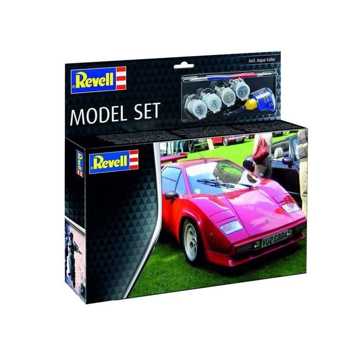 Maquette Lamborghini Countach LP500S 1/12 Doyusha Vintage - Kit Non Assemblé