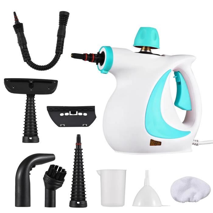 Nettoyeur Vapeur Portable Udodik - 10 Accessoires Multiusage Pour Maison Et Voiture - 1050W 350ML