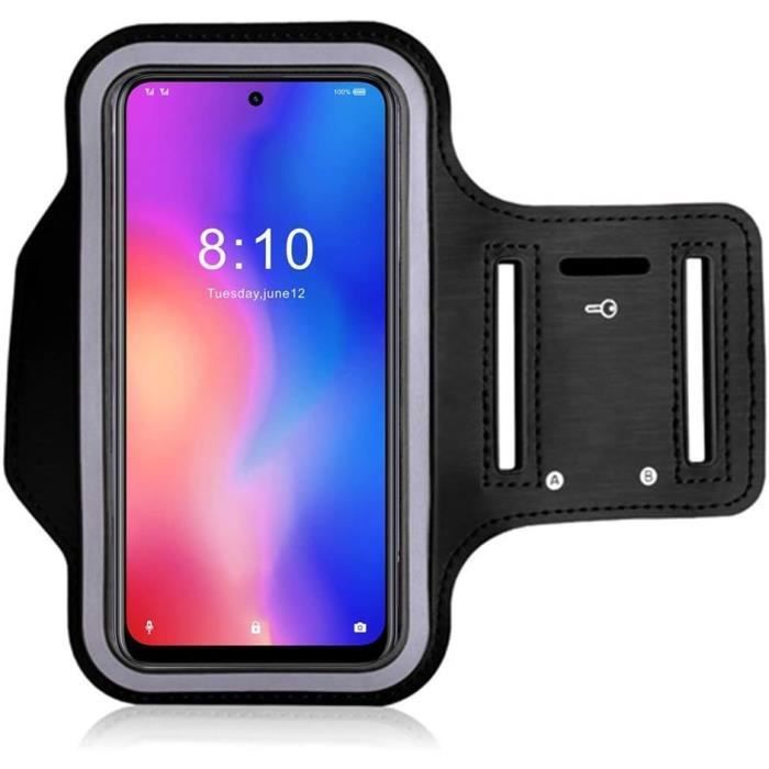 Brassard De Sport Néoprène Pour Smartphone - Ajustable, Réfléchissant, Compatible Jusqu'à 6,5" - 2