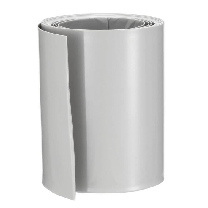 Produktbild von Sourcing Map PVC-Schrumpfschlauch 50 Mm Flach, 2 M Grün – Für Batterien, 300 V, Schrumpftemp. 98 °C