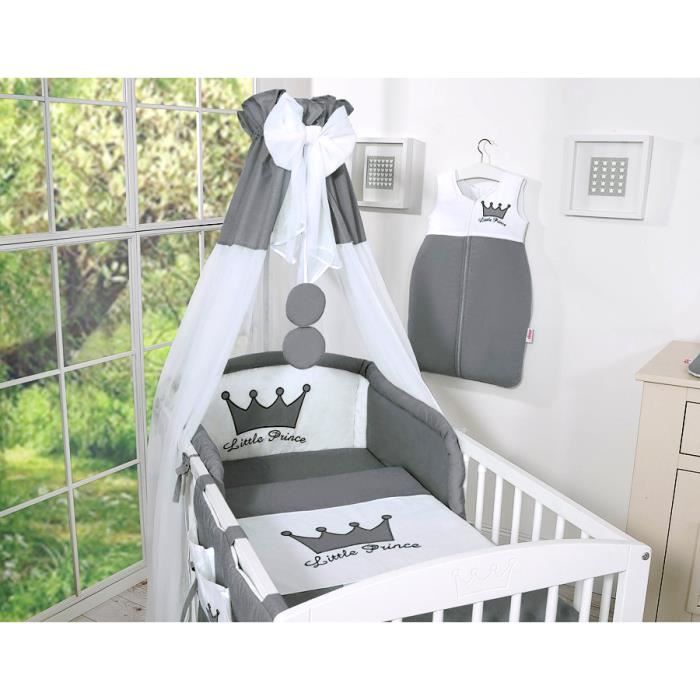 Ciel De Lit En Voilage Coeur Gris Anthracite Fabrication Europeenne Ciels De Lit La Chambre De Bebe Mystik Com Au