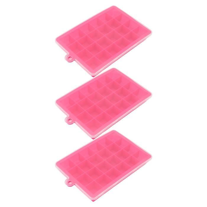 50 Glaçons Carrés Réutilisables - Couleurs Aléatoires, 2,5 Cm, Parfaits Pour Pique-niques Et Fêtes
