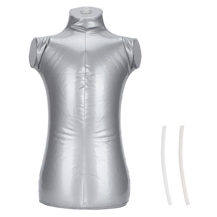Mannequin Gonflable Demi-Corps - Présentoir Vêtements Femme - Pratique Pour Boutique Ou Photo