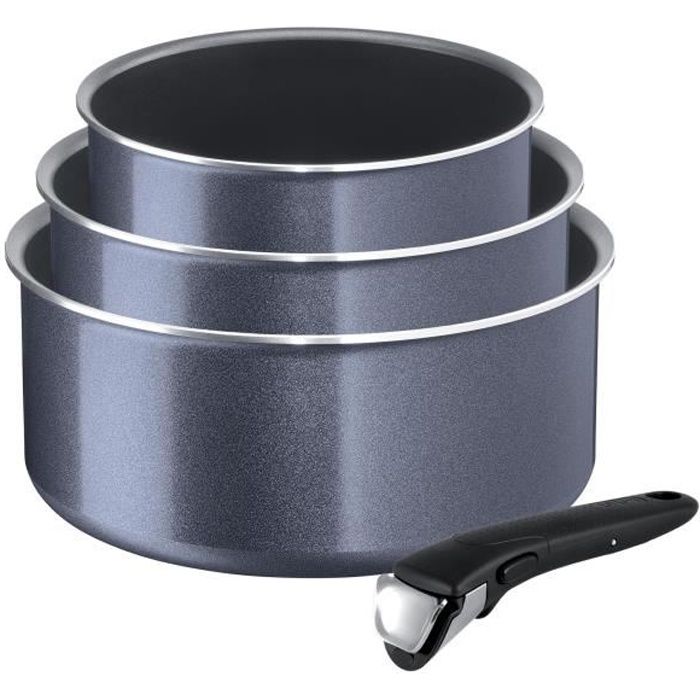 Dimension Poele Tefal Tefal Lot De 3 Casseroles Ingenio Elegance Avec Poignee Amovible