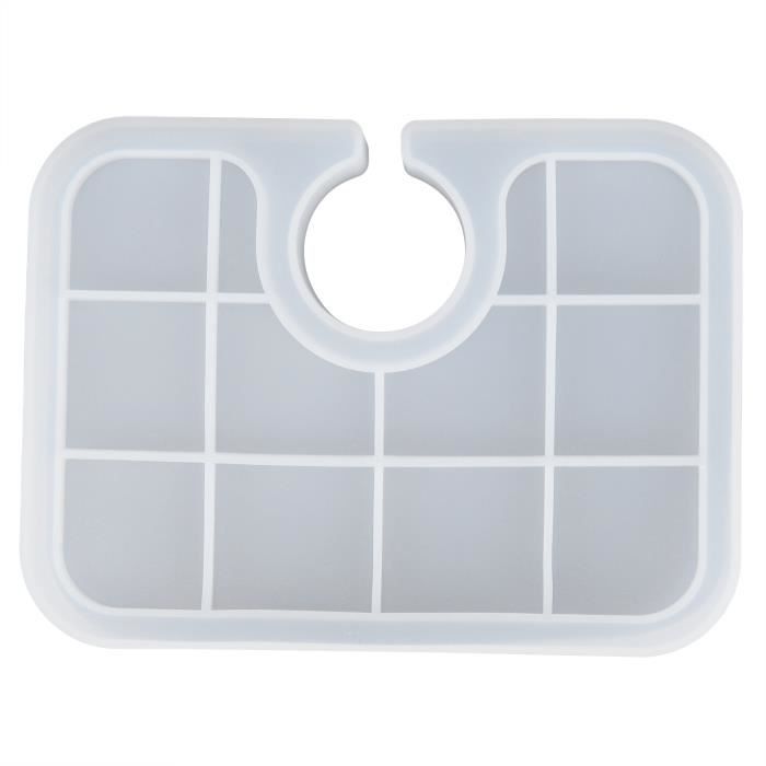 Moules Résine Ronds - Silicone Pour Dessous De Verre DIY